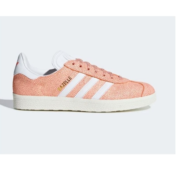 adidas gazelle clear orange
